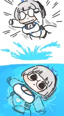 블루아카) 가슴큰 학생 특