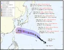 제18호 태풍 사우델 예상 이동경로.JPG
