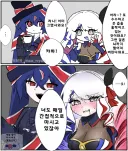 국기무스메] 프랑스쨩이랑 영국쨩은 사이가 무척 좋네!