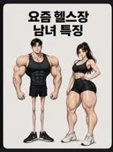 헬스장 고인물들도 기겁한다는 요즘 2030 체형