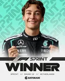 F1 그랑프리 네덜란드 스프린트는 메르세데스 러셀 우승!!