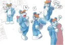 뭔가 수상한 다람쥐 마스코트 짤