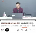 이재명 지지율 30% 라고