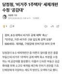 일 잘하는 정부 모먼트 : 부동산 세금 부담 경감