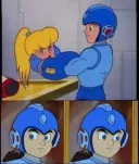 록맨) ''닥터 와일리 사악한 놈!! 애니를 이렇게 만들다니...''