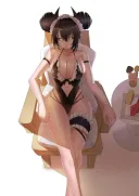소전2)수영복 입은 메이드