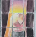 평범한 얼굴 (상반신 노출 그림 주의)