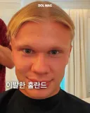 긴머리를 잘라버린 홀란드