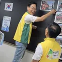 신천지..6·25참전용사에 삼계탕 대접
