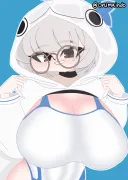 블루아카) 코토네 그렸어요.grim