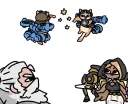 오버워치)최근에 경쟁 힐러 잡히면 캣 하는 중인데