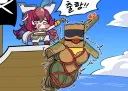 트릭컬) 출항하는 스패럿 짤