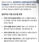 덕질 강도 구분표