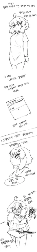 TS) 판타지 (야겜) 세계에 빙의한 Manhwa