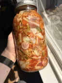 유리병에 김치 만들던 양키 새키 근황