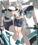 블루아카) 쿠로코 라이딩