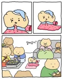 어렸을 땐 흔했던 명절 아침.jpg