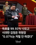 민족반역자 김정은, 수령 득표 99.93% 달성