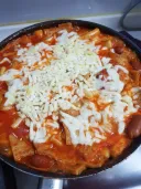 내가 만든 치즈 떡볶이인데...