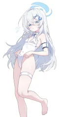 블루아카) 사유리쨩 복장 갱장해...