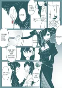백설공주의 자리를 빼앗는 사악한 마녀 만화.manwha