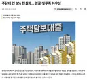 부동산) 주담대 연 8%, 영끌&빚투족 아우성