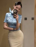 대한항공 승무원 몸매 근황 ㄷㄷ (약후)