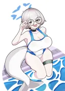 블루아카) 뱃살 고래