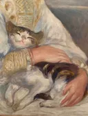 르느와르가 그린 고양이. 내가 본 가장 귀여운 고양이 그림