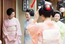 교토: 마이코maiko..후쿠토모..