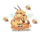트릭컬)사심이 약간 포함된 창작 쥬비 2격 그림 그렸음