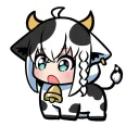 버튜버)후부키 우유 주세요