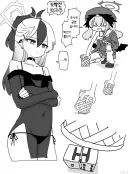 블루아카) 도박전 코하루.manga