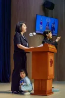 아기 안고 국회 왔던 ‘엄마.용혜인,..장관 후보자로