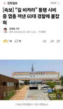 길 비켜라 통행 시비 중 엽총 꺼낸 60대 경찰에 붙잡혀