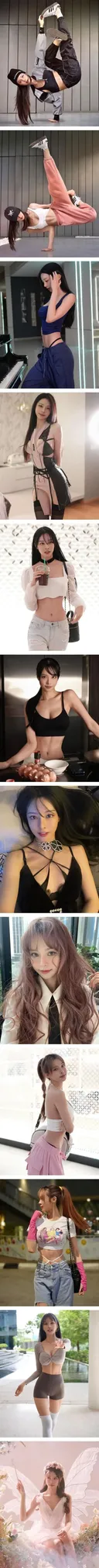 말레이시아 출신 모델 미모