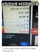 숙박비 4만 6500원