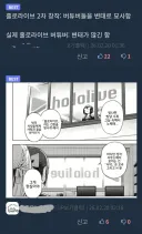 버튜버)홀로라이브 2차창작 특징