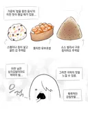 남들도 이렇게 밥을 뭉친 음식이 땡길 때가 있는지 궁금하다