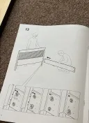 이케아 침대 조립중 13단계에서 좌절함
