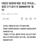 법령근거 없이 대법관 12명 쌈짓돈 연3천만원 지급