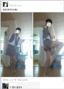 여동생 교복 훔쳐입는 오빠..