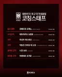 (속보)한국 축구 국가대표팀 임시감독 내정 모레노 사단