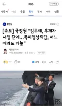 방금 나온 국정원 국회 보고 안건들