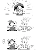 블루아카)귀여운 두 생물