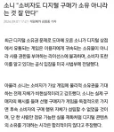 소니: 소비자들도 알껄?