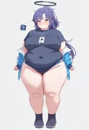블루아카) 체중조절 실패