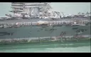 10개월만에 나타난 미 항모 에이브러햄 링컨호 모습.mp4
