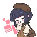 럽라) 아사카 카린 그림
