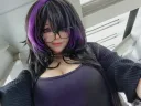 니케) 음침한 거유 사서 코스프레